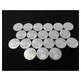 (qty - 20) 2015 Silver American Eagle $1 Coins-