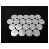 (qty - 20) 2009 Silver American Eagle $1 Coins-