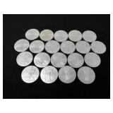 (qty - 20) 2015 Silver American Eagle $1 Coins-