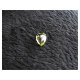 Peridot Teardrop Gemstone-