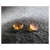 Amber Citrine Matched Set Gemstones-