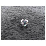 Mystic Topaz Fancy Heart Cut Gemstone-