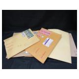 (qty - 6) Envelopes of Stamps-