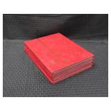 (qty - 4) Albums of Assorted Stamps-