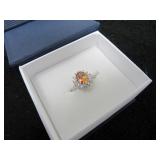 Brilliant Oval 2.30 ct Golden Citrine Dinner Ring-