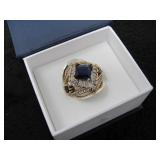 Elegant 4.77 ct Sapphire Cocktail Ring-