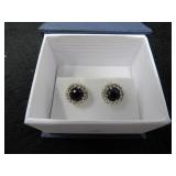 Brilliant 2.50 ct Sapphire Solitaire Earrings-