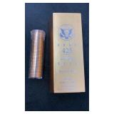 Sealed Ballistic Roll of 50 $1 Presidential Coins-