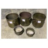 (Qty 5) Assorted Cooking Pots-