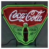 Coca Cola Ice Cold Shield Neon Sign-