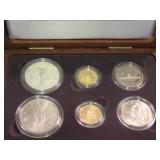1989 US Congressional 6 Coin Commem. Set-