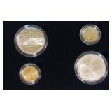 2002 W Salt Lake City Olympic Games 4 Coin Set-