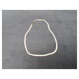 14K Gold 15" Herringbone Chain-