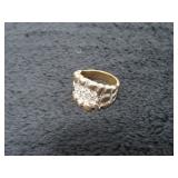 14 Kt Gold Plated Ring-