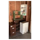 (Qty 5) Shelves and Cabinets-