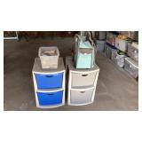 (Qty 2) Stacking Drawers of Craft Material-