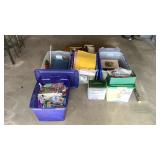 (Qty 5) Totes of Craft Material-