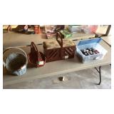 Thread, Thread Box, and Baskets-