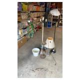 Lamps and Decorative Bird Cage-