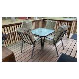 Patio Table With 4 Chairs-