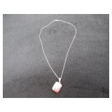 .925 Sterling Silver Necklace with Locket-