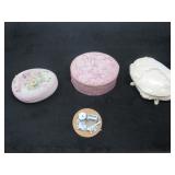 Assorted Jewelry and Decrotive Holders-