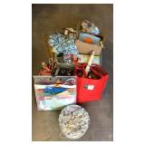(Qty 4) Totes of Assorted Craft Material-