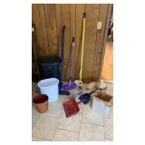 Assorted Cleaning Supplies-