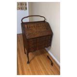 Antique Desk With Drawers-