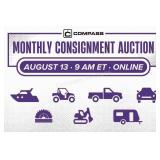August Monthly Consignment Auction