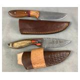 Handmade Damascus Steel Knives