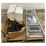 Ladder, Shoe Covers & Power Cords