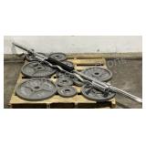 Bench Bars and Weights