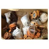 (6) Harrington 5 Ton Chain Hoists