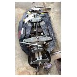 (4) Assorted Pipe Clamps