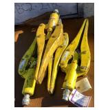 (4) Enerpac 3/4 Ton Hydraulic Wedge Spreaders