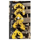 (6) CM 2 Ton Beam Clamps