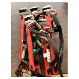 (5) Assorted Ridgid Pipe Wrenches