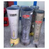 (6) Assorted Pneumatic Air Movers