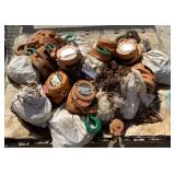 (8) Harrington 2 Ton Chain Hoists