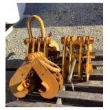 (3) General Clamp 22-1/2 Ton Beam Clamps S15