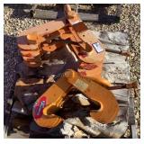 (2) General Clamp 22-1/2 Ton Beam Clamps S15