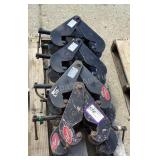 (8) CM 5 Ton Beam Clamps