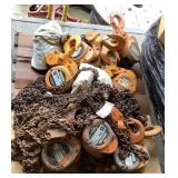 (7) Harrington 5 Ton Chain Hoists