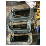 (12) 5" C-Clamps