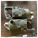 (2) Ingersoll-Rand 1" Pneumatic Impact Wrenches