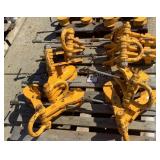 (8) General Clamp 11 Ton Beam Clamps S4A