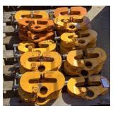 (16) General Clamp 3 Ton Beam Clamps USC3A