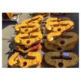 (12) General Clamp 5 Ton Beam Clamps USC5