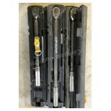 (3) Wright Tool 1/2" Torque Wrenches